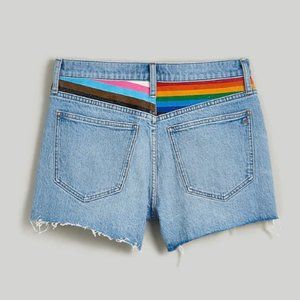 Madewell Pride jean shorts -- size 28 -- new with tags
